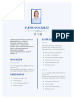 Plantilla CV 14 Gratis InfoJobs