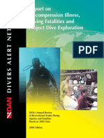 Divers Helping Divers: Report On Decompression Illness, Diving Fatalities and Project Dive Exploration