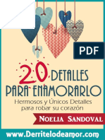 OBSEQUIO - 20 Detalles Para Enamorarlo Día a Día