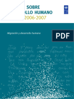 Informe Sobre Desarrollo Humano