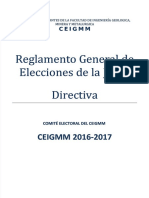 Elecciones CEIGMM 2016