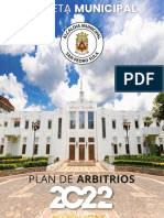 Plan de Arbitrios 2022