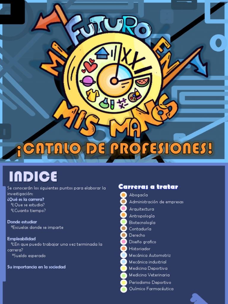Catalogo de Profesiones | PDF | México | Farmacéutico