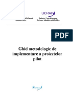 Ghid Logic de Implement Are A Proiectelor Pilot