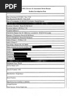 Beech Mountain Incident Reports - Redacted