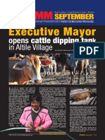 BCMM Executive Mayor opens cattle dipping tank