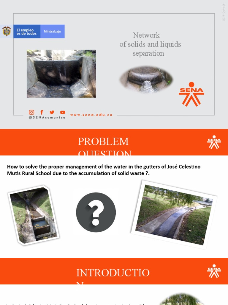 Presentacion en Ingles PDF Waste Water