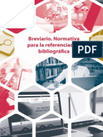 Breviario. Normativa para La Referenciación Bibliográfica APA 7