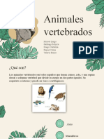 Animales Vertebrados 2021