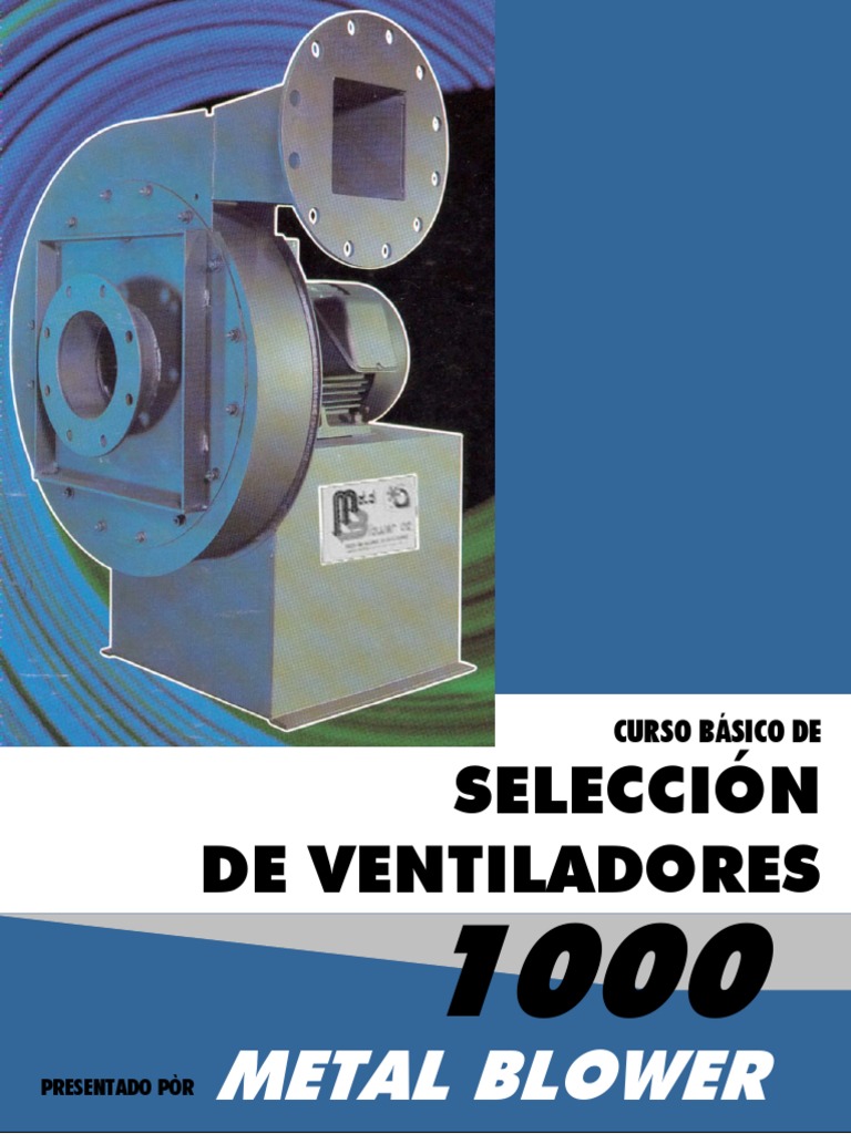 Selecion de Blowers PDF Free Descargar gratis PDF Turbina Presión