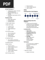 Plumbing Module 1: Plumbing Art and Technique Of: History Plumbing Practice in The Philippines
