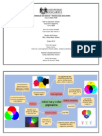 Mapa Mental Color Luz y Color Pigmento - Ruiz Farrera Enola Valeria - 6010