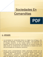 Sociedades en Comanditas 2022 UDLA