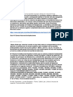 Fallos Donde La Camara de Apelaciones No Debe Procesar.