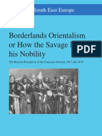 Dominik Gutmeyr, Borderlands Orientalism or How The Savage Lost His Nobility. The Russian Perception of The Caucasus Between 1817 and 1878 (2017)