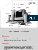 Structura Calculatorului