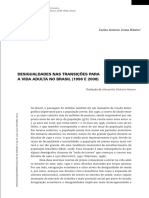 Desigualdade nas transições para a vida adulta no Brasil