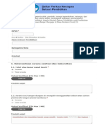 Formulir Pandemi Covid 19