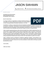 GroundProbe Cover Letter