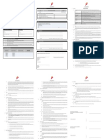 Application Form For FTTX High Speed Internet Service (AFFTTx)