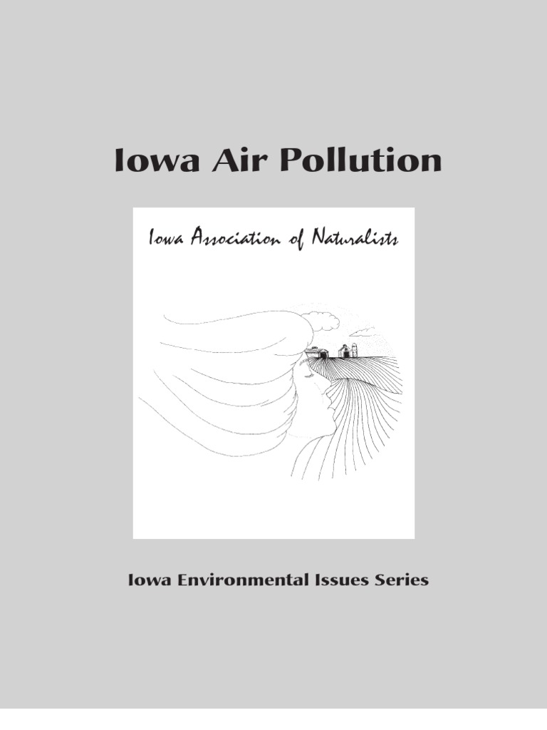 Iowa Air Pollution Iowa Association of Naturalists PDF Air