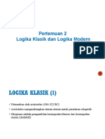 Logika Klasik Dan Modern