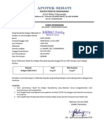 Surat Keterangan Antigen Covid-19