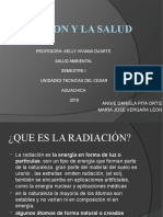 La Radiacion y La Salud Grupo