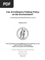 Download Can Art Influence Political Policy on the Environment by Steph Haas SN55964929 doc pdf