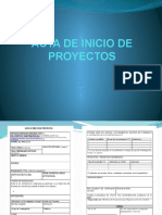 Acta de Inicio de Proyectos