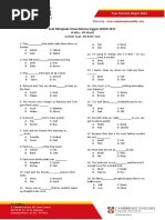Soal Olimpiade Siswa Bahasa Inggris Smp/Mts/2017: Waktu: 80 Menit ...