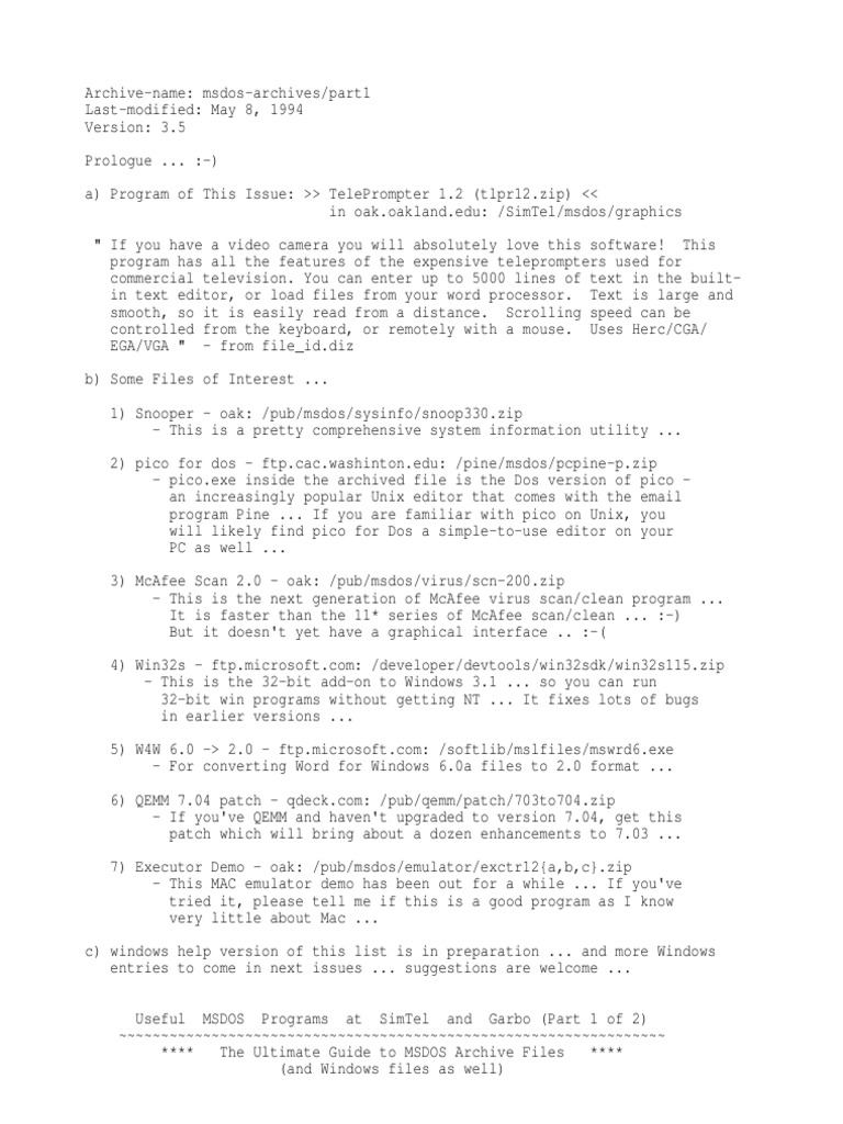 Useful 35 | PDF | Zip (File Format) | Computer File