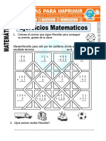 Ficha de Ejercicios Matematicos Para Segundo de Primaria (1)