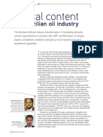 In Brazilian Oil Industry: Local Content