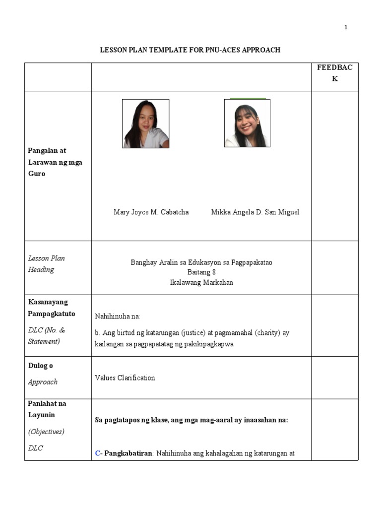 Group 5 Cabatcha Demo Teaching Lesson Plan | PDF