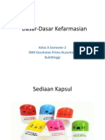 Dasar Kefarmasian Kapsul