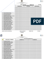 Lista de Entrega de Guias