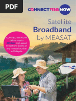 CONNECTme NOW, Satellite Broadband by MEASAT (E-Eritel)