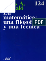 La Matematica Una Filosofia y Una Tecnica by Lluis a. Santalo (Z-lib.org)
