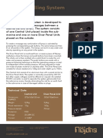 Diver Signalling System: Technical Data