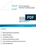 Wlan A119 Eatd Sep 12, 2011: 60 GHZ Applications Ieee 802.11Ad/Wigig Update