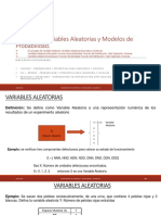 Variables Aleatorias y Modelos de Probabilidad