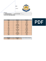 Examen Segundo de Secundaria Enero 2022