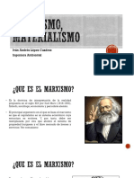 Marxismo, materialismo