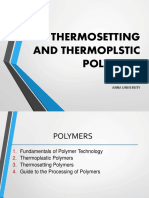 Thermosetting and Thermoplstic Polymers: Herbert Rathna Singh.G M.E (MSM) Anna University