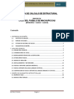 Memoria de Calculo Estructuras Tramusa Obs