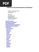 Fármacos utilizados em dor e inflamação