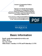 Www2.warwick - Ac.uk/fac/soc/pais/staff/doorenspleet/ Www2.warwick - Ac.uk/fac/soc/pais/research/csd/ E-Mail: Renske - Doorenspleet@warwick - Ac.uk