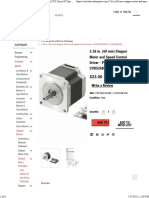 Nema 23 Stepper Motor, 2 Phase, 3A, 1.5N·m