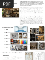 Unit 1 Architectural Interiors